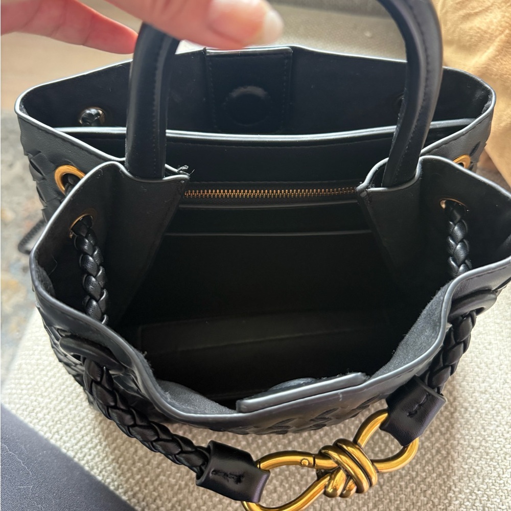Black Bottega Andiamo Inspired Bag - Picture 7 of 11